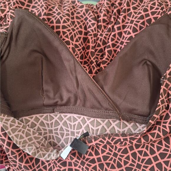 Jodi Kristopher Womens Babydoll Halter Dress 50s Style Coquette Flirty Large - Picture 9 of 12